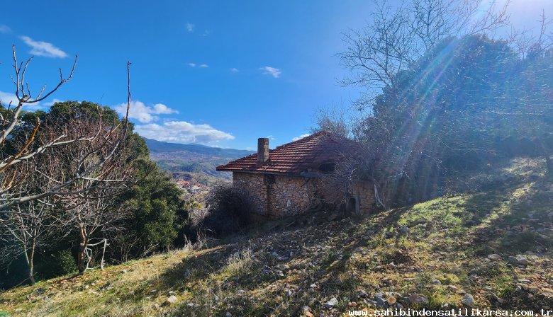 FIRSAT DENİZLİ TAVAS KAYACAKÖYDE 1145M2 2 KATLI TAŞ EV VE ARSASI