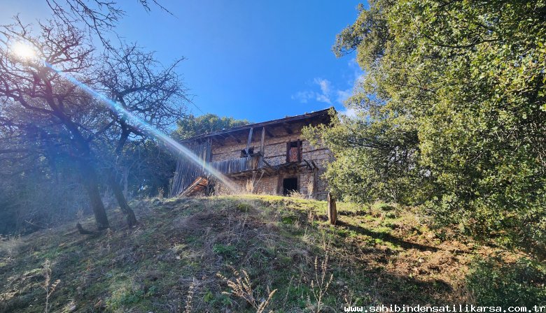 FIRSAT DENİZLİ TAVAS KAYACAKÖYDE 1145M2 2 KATLI TAŞ EV VE ARSASI