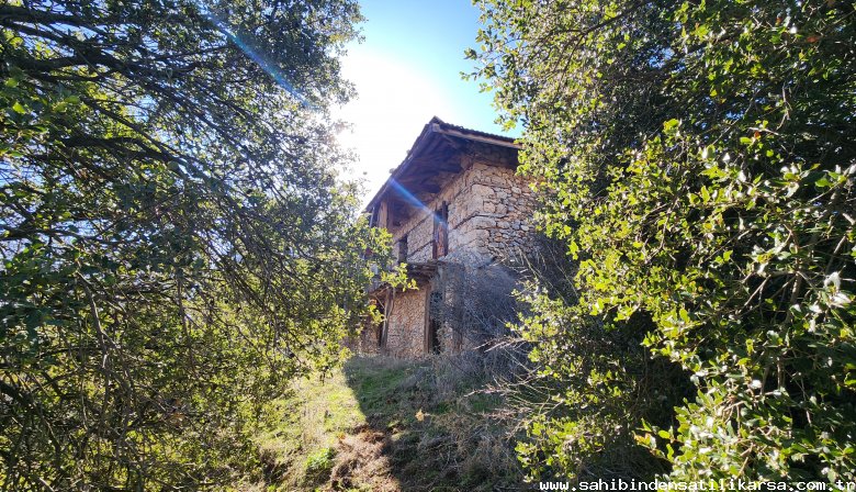FIRSAT DENİZLİ TAVAS KAYACAKÖYDE 1145M2 2 KATLI TAŞ EV VE ARSASI